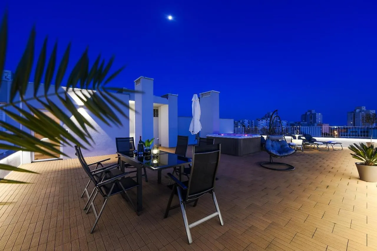 Zadar Sunset Penthouse With Spectacular View And Jacuzzi Appartement