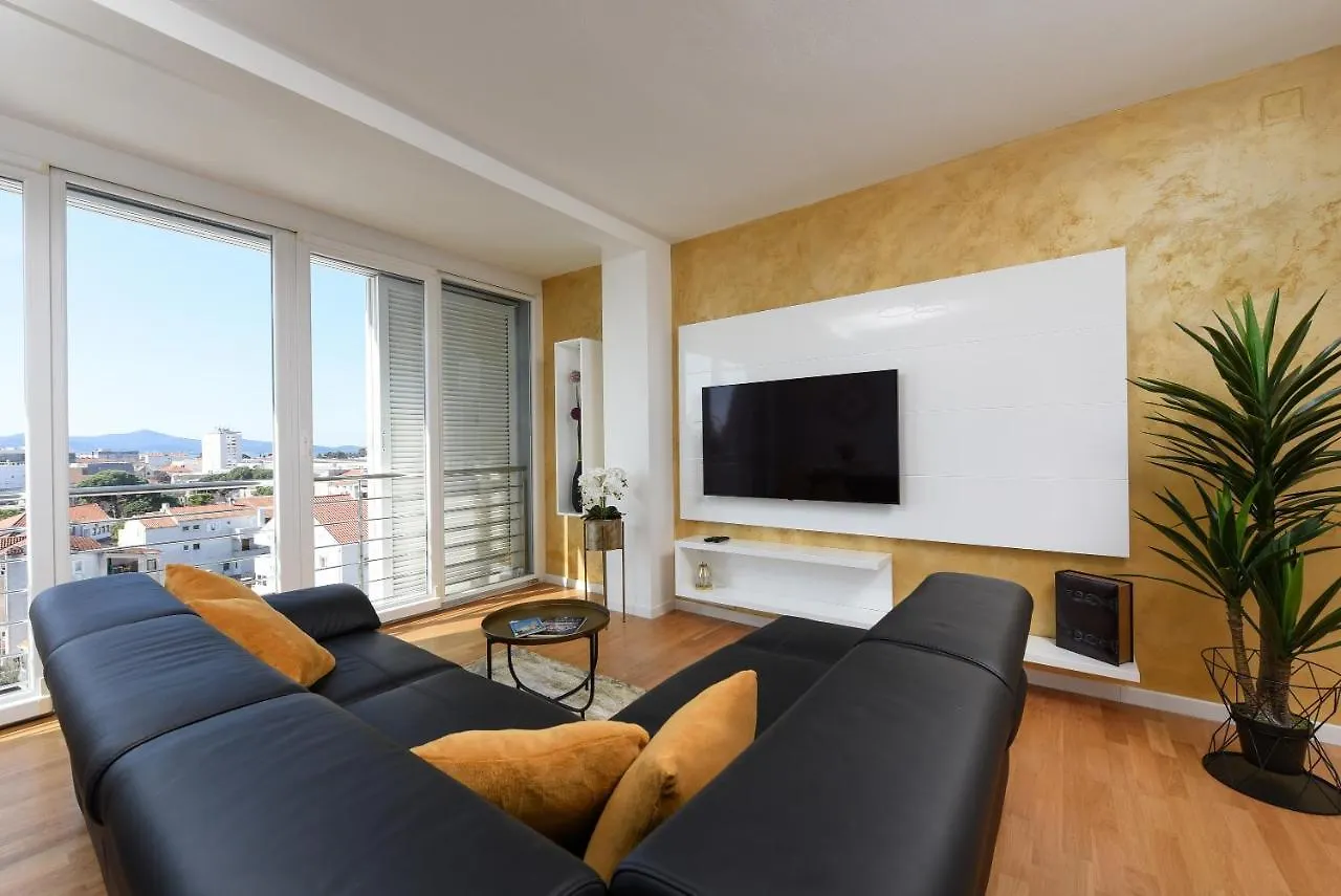 Zadar Sunset Penthouse With Spectacular View And Jacuzzi Appartement